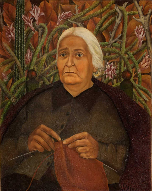Peinture sur toile, reproduction de Frida Kahlo, Portrait de Dona Rosita Morillo qualité musée