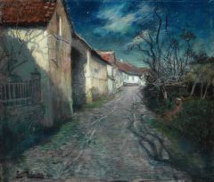 Frits Thaulow Moonlight In Beaulieu 1904