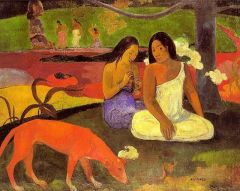 Gauguin, Arearea variation de couleurs