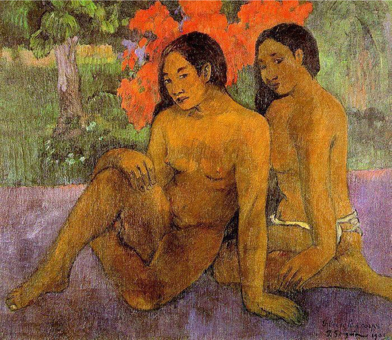 Peinture sur toile, reproduction de Gauguin, Et l'or de leurs corps qualité musée