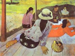 Gauguin, La sieste
