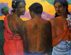 Gauguin, Trois Tahitiens