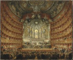 Giovanni Paolo Panini, Fête musicale donnée par le cardinal de La Rochefoucauld pour le mariage du Dauphin