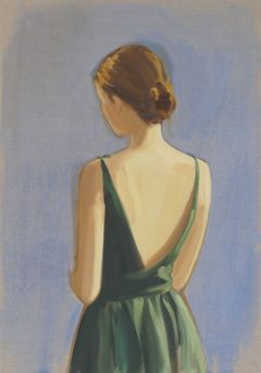 Green Dress Gideon Rubin