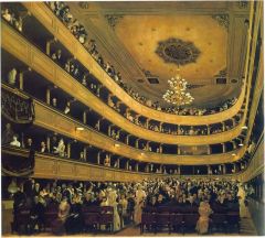 Gustav Klimt, L'auditorium de l'ancien Burgtheater