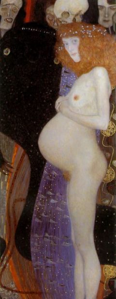 Gustav Klimt Hope 1 - 1903