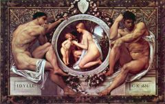 Gustav Klimt Idyll