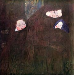 Gustav Klimt Mother With Children