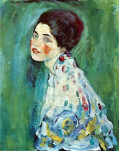 Gustav Klimt Portrait Of A Lady
