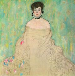 Gustav Klimt Portrait Of Amalie Zuckerkandl