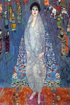 Gustav Klimt Portrait Of Baroness Elizabeth Bachofen