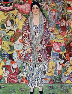 Gustav Klimt Portrait Of Frederika Maria Beer