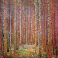 Gustav Klimt Tannenwald 1