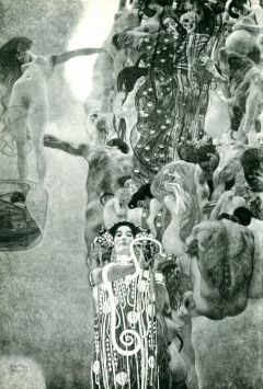 Gustav Klimt University Of Vienna Ceiling Painting