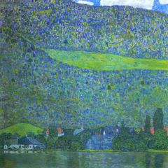 Gustav Klimt Unterach At The Attersee