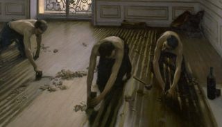 Tableau Les Raboteurs de Parquet de Gustave Caillebotte - Une Œuvre Réaliste en Huile sur Toile