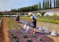 Gustave Caillebotte The Gardeners