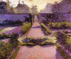 Gustave Caillebotte The Kitchen Garden Yerres