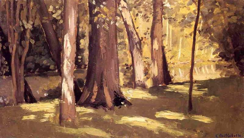 Peinture sur toile, reproduction de Gustave Caillebotte The Yerres Effect Of Light Ca. 1871 qualité musée