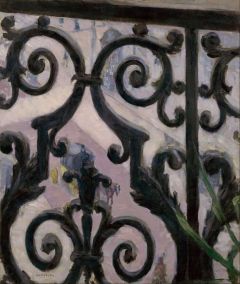 Gustave Caillebotte View From A Balcony