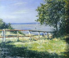 Gustave Caillebotte View Of The Sea At Trouville