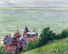 Gustave Caillebotte Villas Trouville 1884