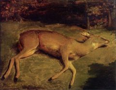 Gustave Courbet, Biche morte