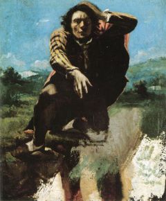 Gustave Courbet, Fou de peur