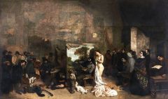 Gustave Courbet, L'atelier du peintre