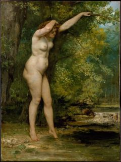 Gustave Courbet, La Jeune Baigneuse