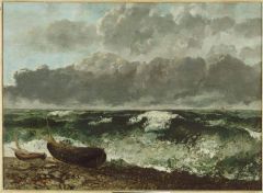 Gustave Courbet, La Mer orageuse