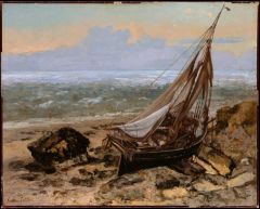 Gustave Courbet, The Fishing Boat