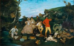 Gustave Courbet, The Hunt Breakfast