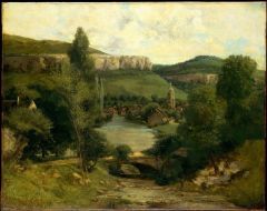 Gustave Courbet, View of Ornans