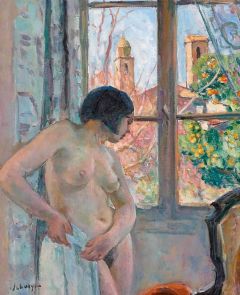 Henri Lebasque Portrait Of Nono