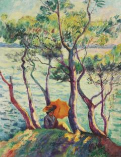 Henri Manguin, Jeanne à l'ombrelle, Cavalière