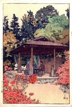 Hiroshi Yoshida Azalea Garden 1936