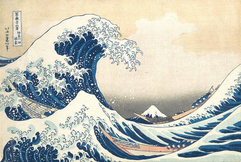 Peinture sur toile, reproduction de Hokusai Under The Wave Off Kanagawa Kanagawa Oki Nami Aka The Great Wave qualité musée