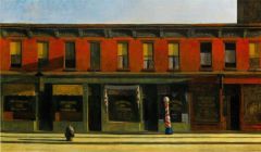 Hopper Early Sunday Morning