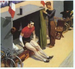 Hopper French Six Day Bicycle Rider