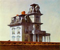 Hopper House By The Railroad