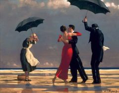 Jack Vettriano The Singing Buttler