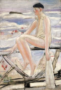Jacqueline Marval, Baigneur au Béret, 1923