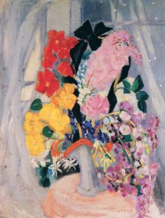Jacqueline Marval, Bouquet au nœud noir
