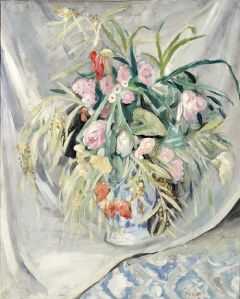 Jacqueline Marval, Bouquet au Voile Blanc, 1925