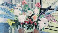 Jacqueline Marval, Bouquet aux campanules, 1924