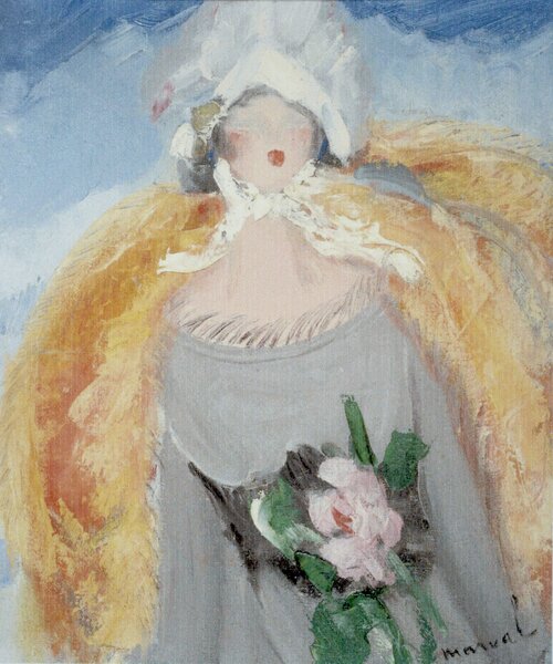 Peinture sur toile, reproduction de Jacqueline Marval, Les Quatre Saisons, Hiver, c 1922 qualité musée
