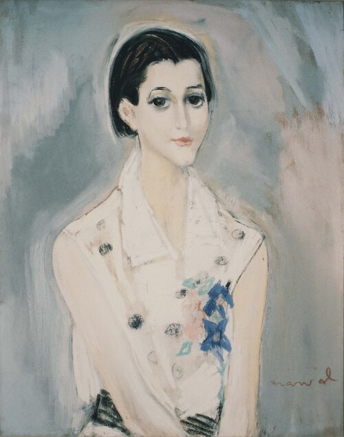 Peinture sur toile, reproduction de Jacqueline Marval, Maria Lani, c 1929 - 1930 qualité musée