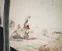 Jacqueline Marval, Plage près de Biarritz