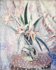 Jacqueline Marval, Vase d'Amaryllis, c 1925